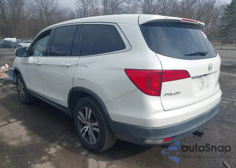 2016 Honda Pilot Ex-L из США, поврежденный, VIN 5FNYF5H86GB036151